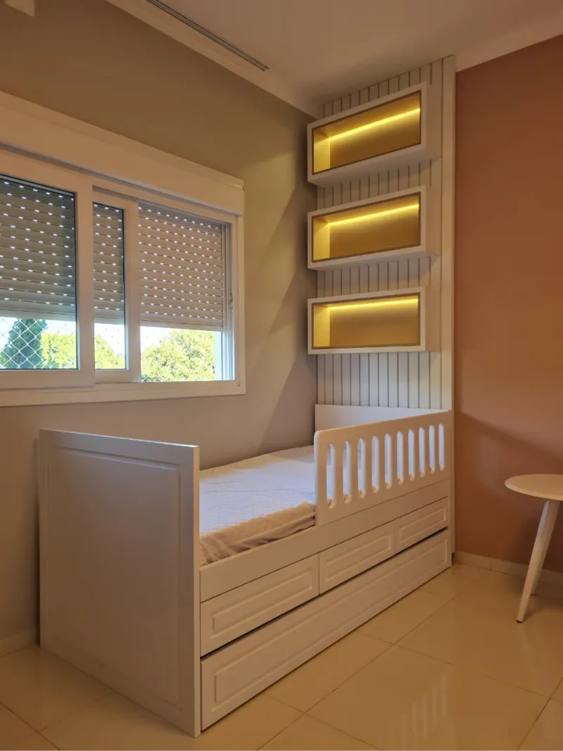 Cama infantil planejada sob medida